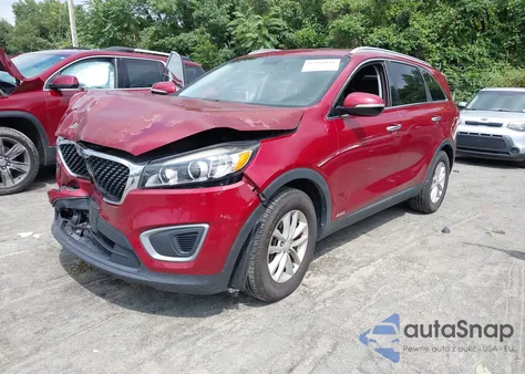 2016 Kia Sorento 2.4L Lx from USA, damaged, VIN 5XYPGDA36GG156493